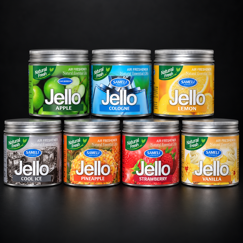 Jello Car Air Freshener – Natural Fresh